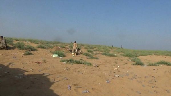 الجيش الوطني يتقدم في حرض بمساندة طائرات التحالف وسقوط قتلى وأسرى من الميليشيات (صور)