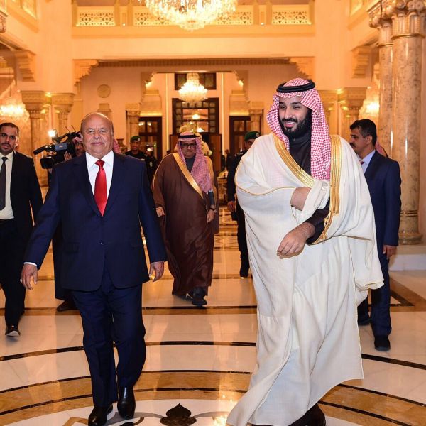 لقاء مرتقب في الرياض يجمع الرئيس هادي بولي ولي العهد السعودي وولي عهد أبوظبي