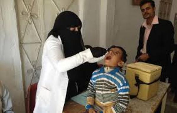 اليونيسيف: تمكنّا من تحصين 5 ملايين طفل دون سن الخامسة في اليمن ضد شلل الأطفال