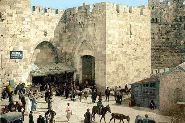 بالصور.. شاهد القدس بالألوان قبل 125 عاماً!