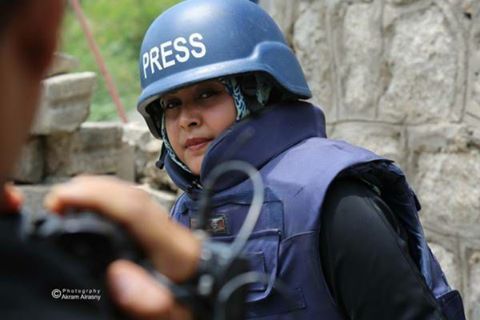 هديل اليماني: أهدي جائزتي للصحفيات اليمنيات