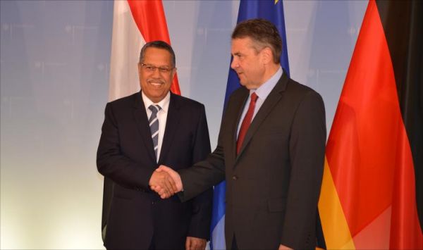بن دغر يلتقي وزير الخارجية الألماني وبرلين تدعو لحل ينهي معاناة اليمن
