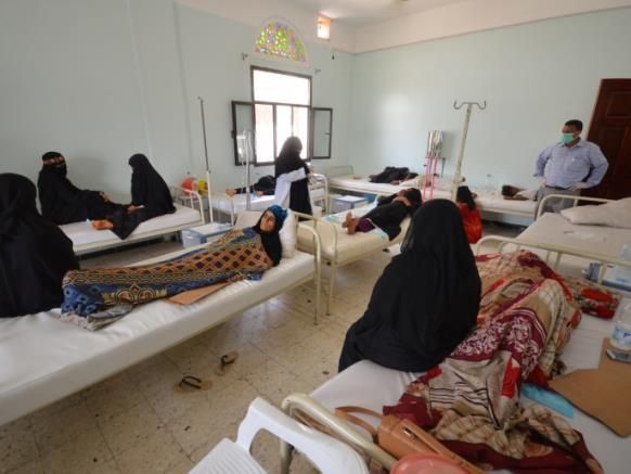 الصحة العالمية: ارتفاع  ضحايا وباء الكوليرا في اليمن إلى 473