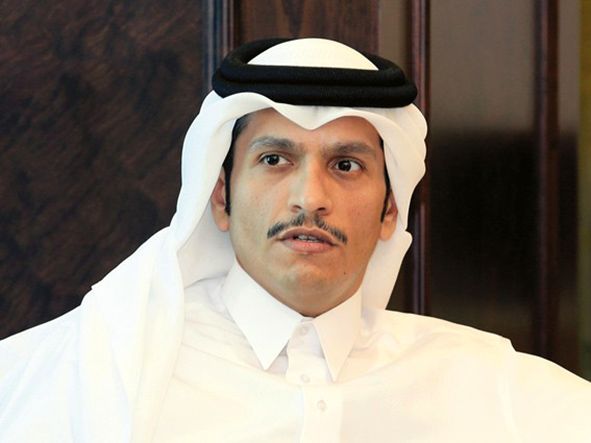 وزير الخارجية القطري: دولة قطر ترى في الشرعية شرعية وتدعم الشعب اليمني وتأسف لاستمرار الحرب
