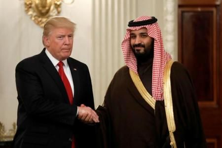 ترامب وبن سلمان يتفقان على حل النزاع مع قطر