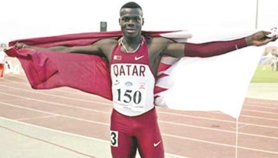 هارون يمنح قطر أول ميدالية بمونديال لندن