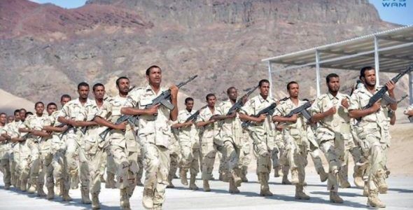 الجيش الوطني يصد هجوماً للحوثيين على معسكر الدفاع الجوي غربي تعز