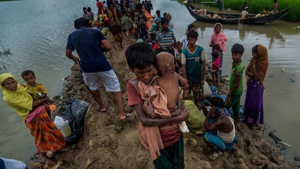 الأمم المتحدة: 604 آلاف روهنغي فروا من ميانمار إلى بنغلاديش في شهرين