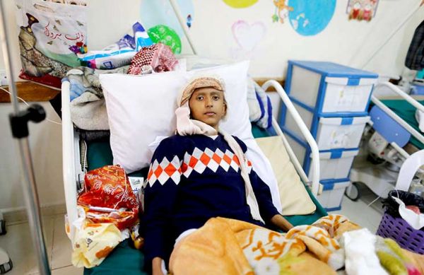﻿اليمن يشهد أول عُرس لمرضى السرطان رغم الحرب