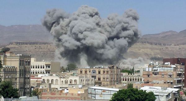 مقاتلات التحالف تستهدف مواقع للحوثيين في العاصمة صنعاء وسقوط قتلى وجرحى