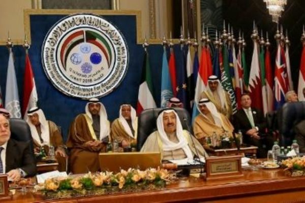 الكويت تعلن عن تعهدات بدفع 30 مليار لاعادة اعمار العراق