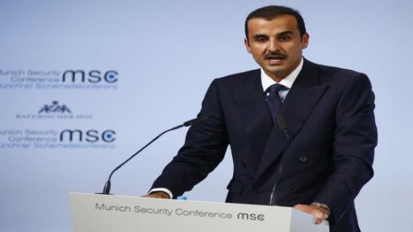 أمير قطر أمام مؤتمر ميونخ: أدعو لاتفاقية أمنية تنهي اضطرابات الشرق الأوسط
