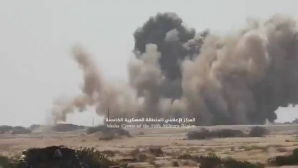 مقتل ثمانية حوثيين في غارة جوية لطيران التحالف في ميدي