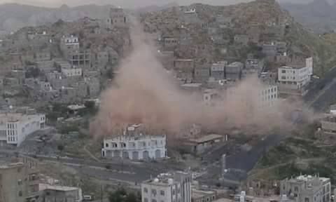 مقتل طفل في قصف حوثي على قرى الضباب غربي تعز