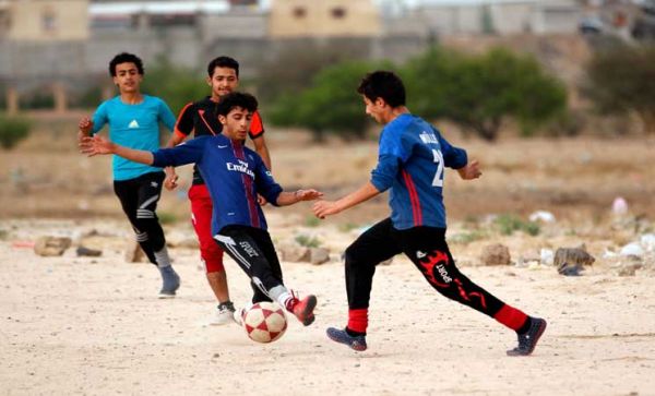 كرة القدم بارقة أمل في خضم الحرب في اليمن