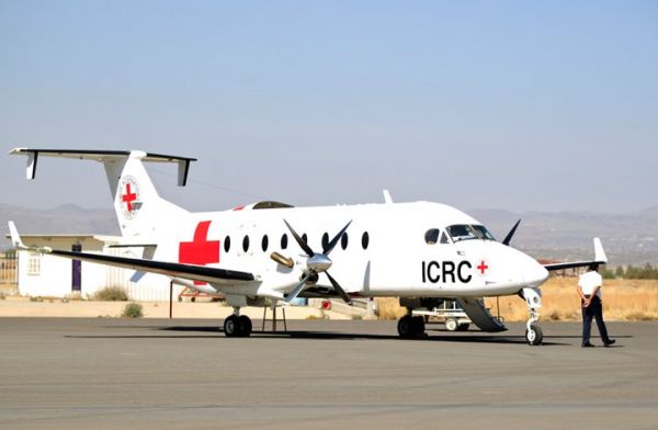 الصليب الأحمر توضح حقيقة اعتراض التحالف طائرة تابعة لها في اليمن