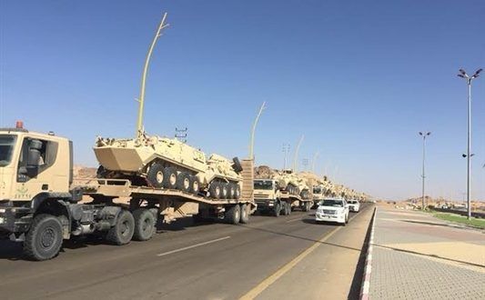  السعودية تدفع بتعزيزات عسكرية للمهرة وتجند مسلحين من خارج المحافظة