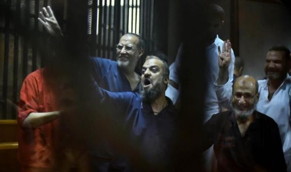 الإعدام لـ75 بينهم البلتاجي والعريان بقضية فض اعتصام رابعة