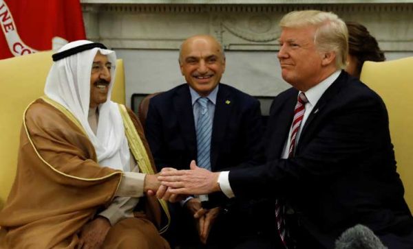 السفير الأمريكي في الكويت: ترامب والشيخ صباح اتفقا على ضرورة إنهاء الأزمة الخليجية في أسرع وقت