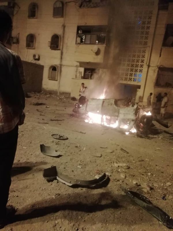 عدن.. انفجار عنيف يهزّ منطقة الشيخ عثمان إثر انفجار عبوة ناسفة