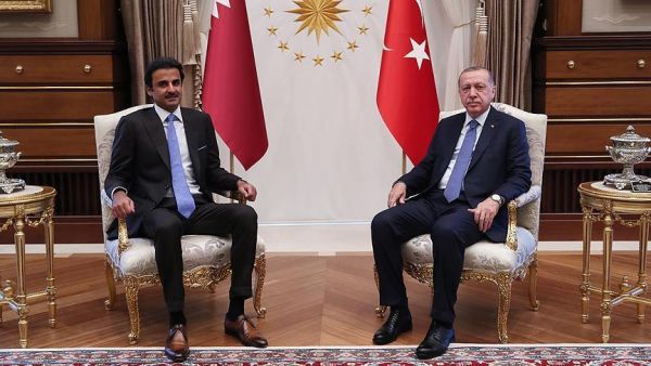 أردوغان يستضيف أمير قطر غدا الجمعة
