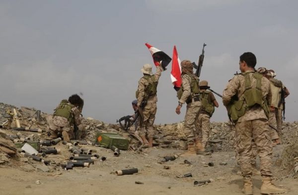 الجيش الوطني يعلن مقتل 7 حوثيين حاولوا التسلل إلى دمت