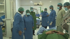 تدشين مخيم النور الطبي المجاني بمستشفى مكة التخصصي بعدن