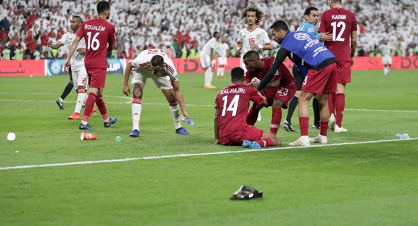 تحقيق شامل في أحداث مباراة قطر والإمارات بكأس آسيا