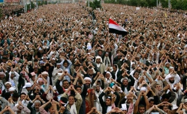 أكد رفضه المطلق لاحتلال المدن والجزر اليمنية - مجلس شباب الثورة السلمية يتهم التحالف بتقويض ثورة فبراير