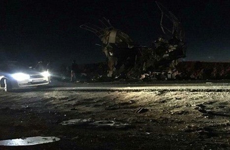 20 قتيلا من الحرس الثوري في تفجير استهدفهم بإيران (شاهد)