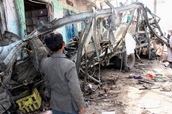 مقتل سبعة أشخاص بينهم أطفال بغارة للتحالف على مستشفى في صعدة
