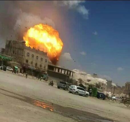 الحوثيون يتحدثون عن مقتل خمس طالبات جراء غارة للتحالف بصنعاء