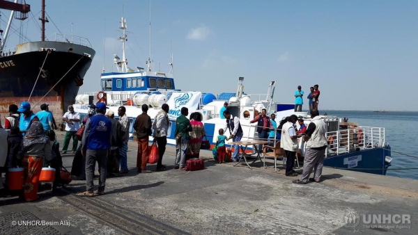 الهجرة الدولية تعلن اجلاء 115 لاجئاً صوماليا من اليمن