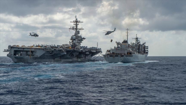 واشنطن تعلن إجراء مناورات بحرية في بحر العرب