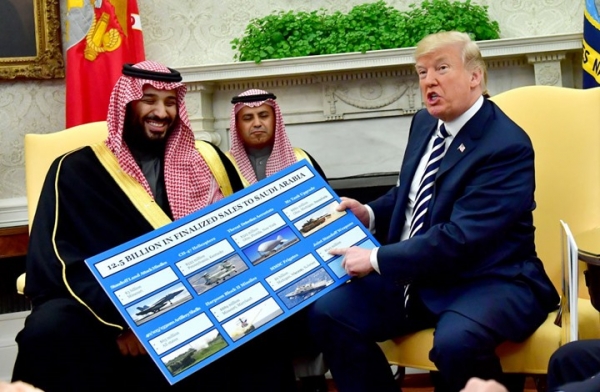ترامب يُقر صفقات بيع أسلحة جديدة للسعودية والإمارات