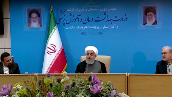 متخلفة عقليا.. روحاني يهاجم الإدارة الأميركية وترامب يهدد برد كاسح