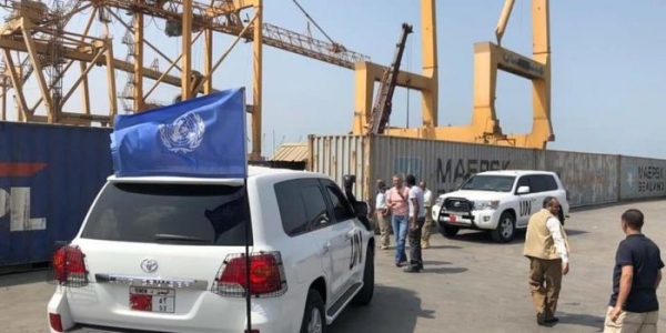 الحكومة تؤكد على تعزير آلية الأمم المتحدة للتفتيش في موانئ الحديدة