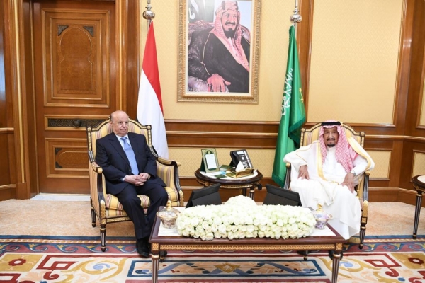 قمة يمنية سعودية والملك سلمان يرفض تجاوزات الانتقالي في عدن