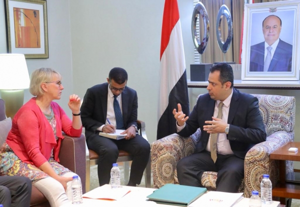 وزير الخارجية السويدية: المجتمع الدولي معني بتحقيق السلام في اليمن