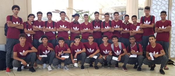 المنتخب الوطني لناشئي كرة القدم يتوجه إلى الدوحة لخوض تصفيات آسيا