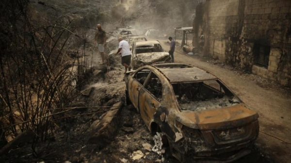 حرائق غير مسبوقة تلتهم غابات لبنان