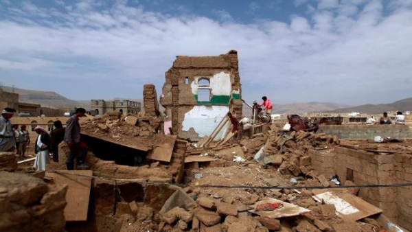 الانهيارات الصخرية تهدد بكارثة إنسانية في صنعاء