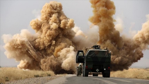 استهداف صاروخي لقاعدة عسكرية تستضيف أمريكيين شمالي العراق