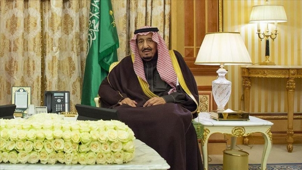 السعودية.. الملك سلمان يظهر للمرة الأولى عقب اعتقال أمراء