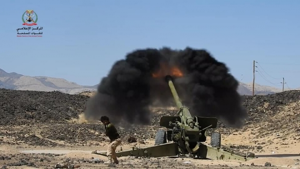 احتدام المعارك بين قوات الجيش والحوثيين في صرواح