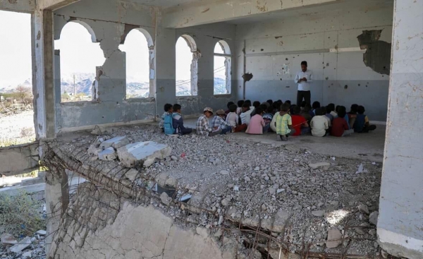 الحوثيون: التحالف دمر أكثر من 1900 مدرسة منذ بدء عملياته باليمن