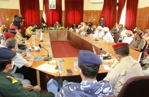 اللجنة الرئاسية تبحث مستجدات الأوضاع الأمنية في حضرموت