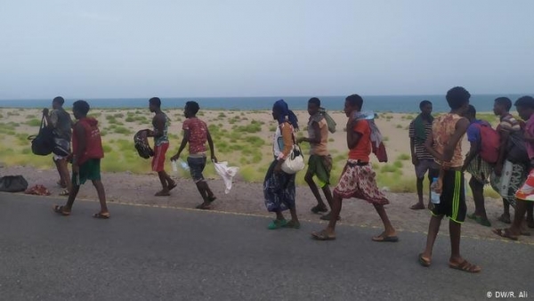 الهجرة الدولية: الأمواج جرفت جثث عشرة مهاجرين أفارقة ماتوا أثناء عودتهم من اليمن
