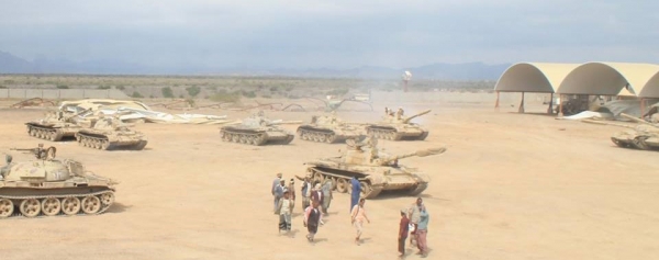 مواجهات بين قوات الانتقالي وقوات العمالقة في قاعدة العند بلحج