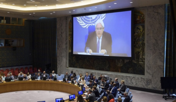 المبعوث الأممي سيقدم إحاطة جديدة لمجلس الأمن عن الوضع في اليمن مساء اليوم